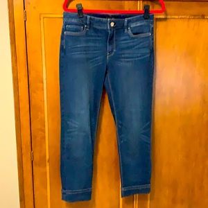 White House Black Market Cropped Jeans